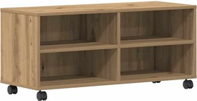 vidaXL Ντουλάπι TV 90 x 35 x 40.5 εκ Καφέ Επεξεργασμένο ξύλο