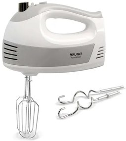BRUNO μίξερ χειρός BRN-0110, 500W, 5 ταχύτητες & turbo, λευκό