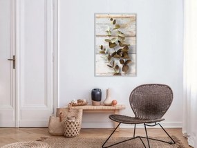 Αφίσα - Decorative Twigs - 30x45 - Μαύρο - Χωρίς πασπαρτού