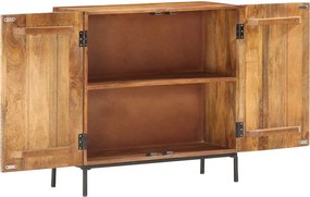 vidaXL Ντουλάπι 75 x 30 x 75 εκ. από Μασίφ Ξύλο Μάνγκο