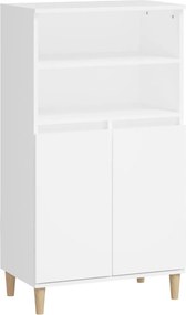 vidaXL Ντουλάπι Λευκό 60 x 36 x 110 εκ. από Επεξεργασμένο Ξύλο