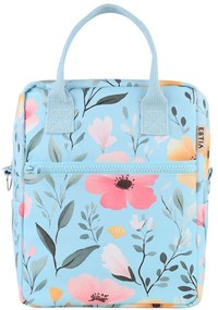 Τσάντα Φαγητού Ισοθερμική Save The Aegean Sky Garden 01-32906 20x14x27cm 7lt Multi-Blue Estia PVC