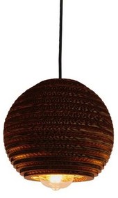 Φωτιστικό Οροφής 3D Santorini 01288 Brown GloboStar Paper