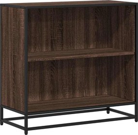 vidaXL Βιβλιοθήκη Καφέ Δρυς 80,5x35x76 εκ. Επεξεργασμένο Ξύλο