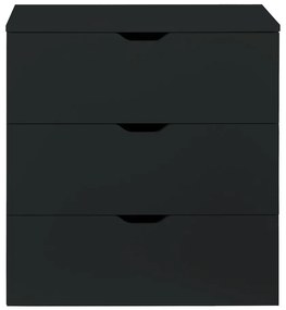 Sally Μπουφές Μαύρος 206x40x86