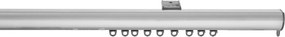 Σιδηρόδρομος Οβάλ Μονός 250cm Grace Silver 670245