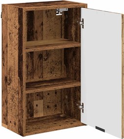 vidaXL Ντουλάπι Μπάνιου Παλιό Ξύλο 39 x 23,5 x 65 εκ.
