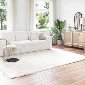 vidaXL Χαλί από τεχνητό πρόβειο δέρμα TAFALLA Λευκό 240 x 340 εκ.
