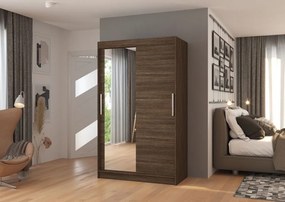 Ντουλάπα Alegre 120 συρόμενη-Kafe