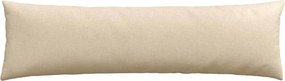vidaXL Μαξιλάρι Καναπέ 2 pcs Κρεμ 145 x 40 εκ. ύφασμα