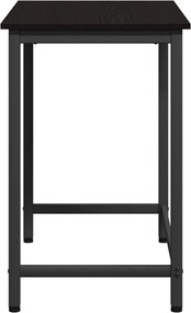 vidaXL τραπέζι Μαύρη Οξυά 100 x 50 x 76,5 εκ.