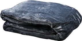 Κουβέρτα μινκ σε χρώμα γκρι 220x230