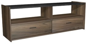 CARACAS TV STAND ΚΑΡΥΔΙ ΠΕΤΡΑ 141,2x39xH50cm 05-0493