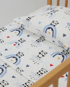 Βαμβακερή Βρεφική Μαξιλαροθήκη Sweet Panda