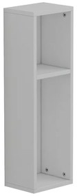 Επιδαπέδια Ραφιέρα Racks pakoworld σε λευκή απόχρωση 20x15x65εκ (1 τεμάχια)