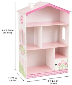 Βιβλιοθήκη KidKraft Dollhouse Cottage