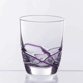 Ποτήρι Ουίσκι X-treme 52.982.51 350ml Amethyst Cryspo Trio Glass