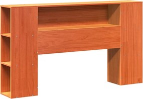 vidaXL Σκελετός Κρεβ. Χωρίς Στρώμα Καφέ Κεριού 150x200 εκ Μασίφ Πεύκο