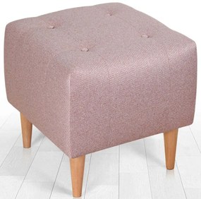 Σκαμπό Tomp 209FLF1222 43x43x43cm Pink