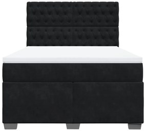 ΚΡΕΒΑΤΙ BOXSPRING ΜΕ ΣΤΡΩΜΑ ΜΑΥΡΟ 160X200 ΕΚ. ΒΕΛΟΥΔΙΝΟ 3290962