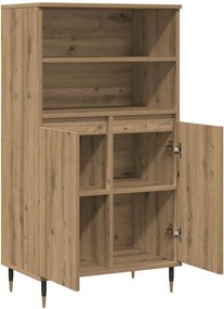 vidaXL Ντουλάπι Αρτισιανή Δρυς 60x36x110 εκ. από Επεξεργασμένο Ξύλο