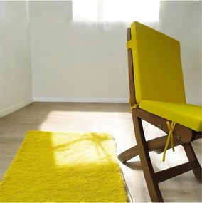 Stewehome μαξιλάρι καρέκλας με πλάτη Κίτρινο 40x80 cm