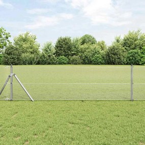 vidaXL Συρματόπλεγμα Σταθερού Εδάφους 50 x 0,6 μ Γαλβανισμένος Χάλυβας