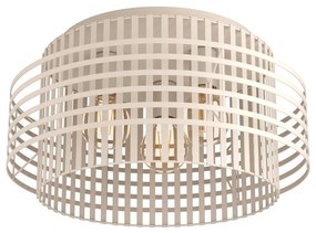 Φωτιστικό Οροφής - Πλαφονιέρα Oltamar 390144 3xΕ27 48x25,5cm Sand Eglo