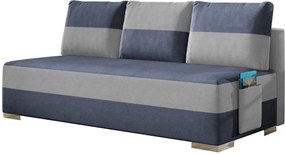 Καναπές - Κρεβάτι Atlas-Γκρι - Μπλε