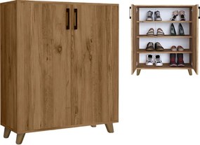 Ντουλάπι Lilly παπουτσοθήκη pine oak 72x32x88εκ