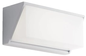 Απλίκα Εξωτερικού Χώρου Intec LED-W-Luxon BCO 8031414870677 Λευκή (4000K)