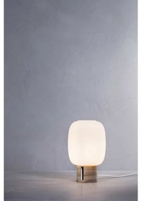 Επιτραπέζιο Φωτιστικό 1xE14 Λευκό Dimmer Ξύλο Santachiara T1 1C15000115401 Prandina-1C15000115401-Λευκό 1C15000115401
