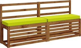 vidaXL Μαξιλάρια Πάγκου 2 Τεμαχίων VUGHT 2 pcs 100% Πολυεστέρας