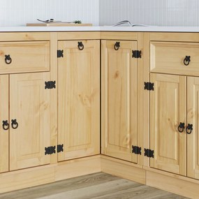 vidaXL Ντουλαπιού (Cabinet) SKI Μέλι Καφέ 80 x 80 x 81 cm