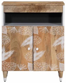 vidaXL Sideboard 60x33,5x75 cm μασίφ ξύλο Mango