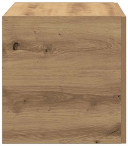 Ντουλάπι Τοίχου Αρτισιανή Δρυς 80x39x40 εκ. Επεξεργασμένο Ξύλο 856029