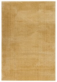 Beauty Home Χαλί Fluffie Art 9617 133x190 Yellow Κίτρινο