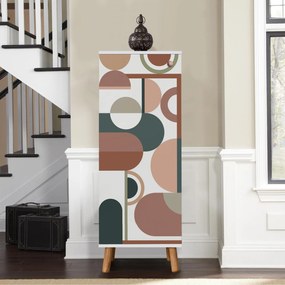 Παπουτσοθήκη Λευκό VEGAS 50x38x135