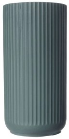 Κασπώ Πήλινο Stripe A-6170-8 26x26x50cm Dark Green Supergreens Clay