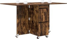 vidaXL Τραπέζι φαγητού 140 x 80 x 77 cm Επεξεργασμένο Ξύλο