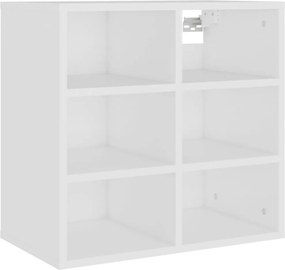 vidaXL Παπουτσοθήκες 2 τεμ. Λευκές 52,5 x 30 x 50 εκ.