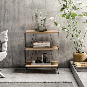 Βοηθητικό Τραπεζάκι Πεύκο FLEFUN 46x30x76