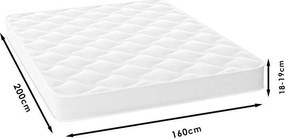 Στρώμα Fix Pad Chic Strom μονής όψης 18-19cm 160x200εκ