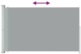 vidaXL Σκίαστρο Πλαϊνό Συρόμενο Βεράντας Γκρι 200 x 300 εκ.