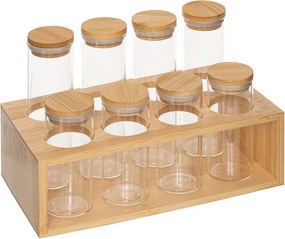 Βαζάκια Μπαχαρικών Σε Βάση (Σετ 8τμχ) F-V Jars 209263
