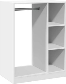 vidaXL Ντουλάπα Λευκή 77 x 48 x 102 εκ. από Επεξεργασμένο Ξύλο