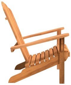 ΚΑΡΕΚΛΑ ΚΗΠΟΥ ADIRONDACK 77X78X95 ΕΚ. ΑΠΟ ΜΑΣΙΦ ΞΥΛΟ TEAK 4008081