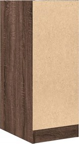 vidaXL Συρταριέρα Γενικής Χρήσης Καφέ Δρυς 30x41x77,5 εκ. Επεξ. Ξύλο