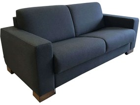 Καναπές - Κρεβάτι Τριθέσιος Kansas 291NDS1312 200x98x98cm Black