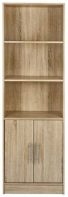 ΒΙΒΛΙΟΘΗΚΗ ΜΕΛΑΜΙΝΗΣ ENSLEY HM2027.02 SONAMA 60X30X180 εκ. - 0519908 - HM2027.02